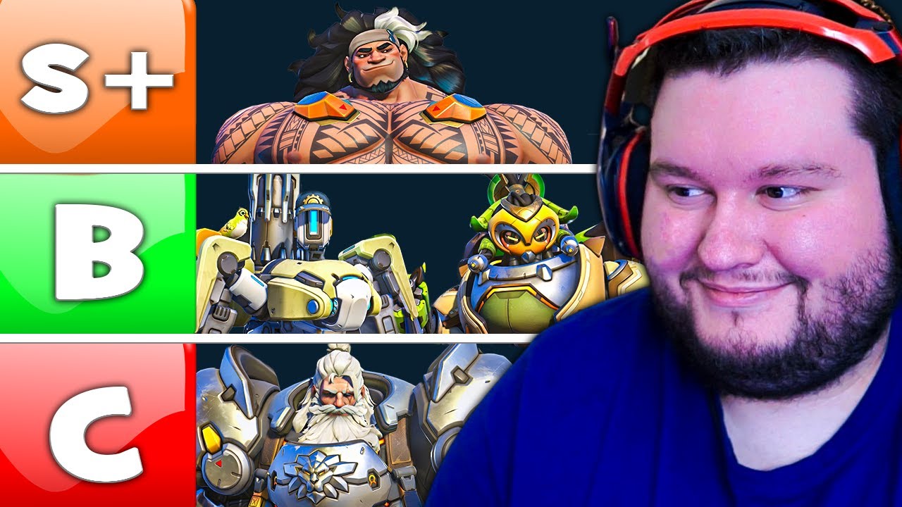 The OFFICIAL Season 8 Overwatch 2 Hero Tier List