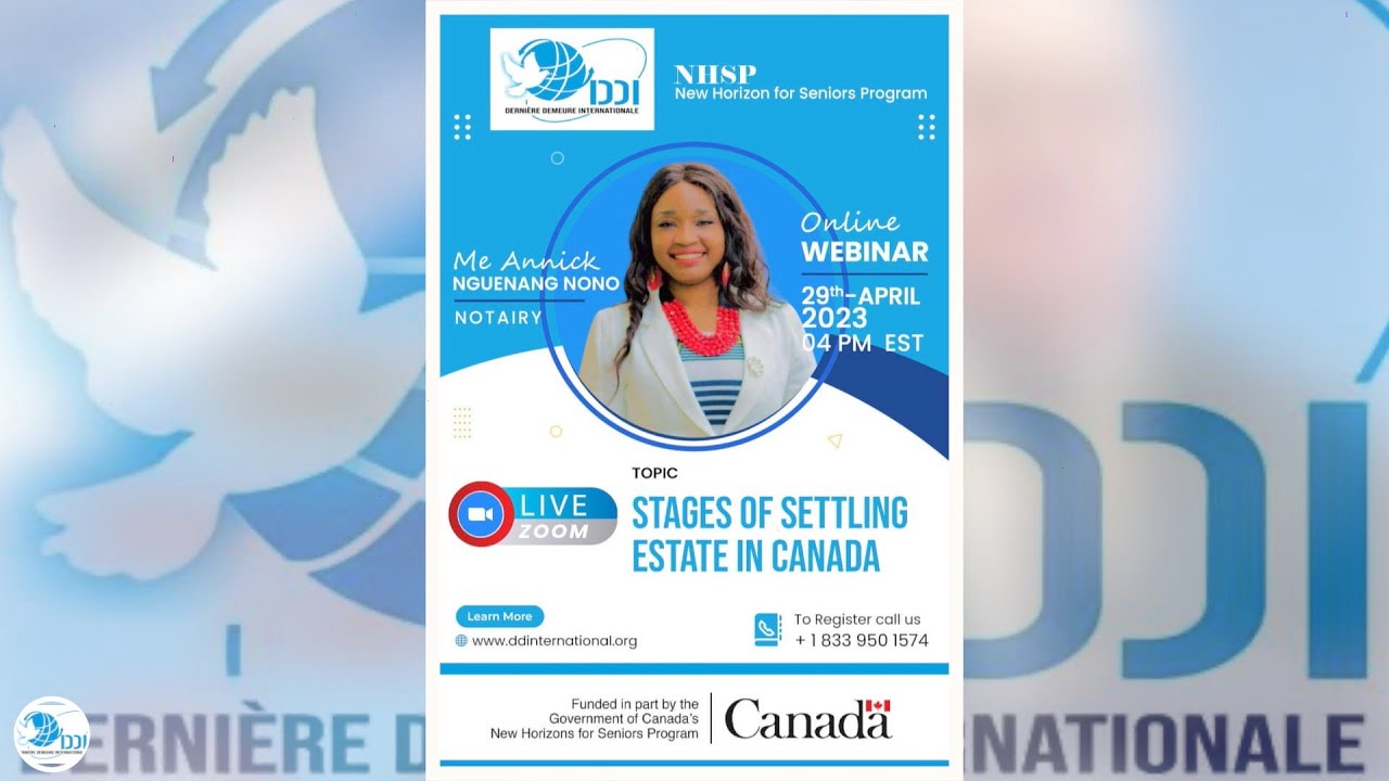 Les étapes de la succession au Canada - DDI
