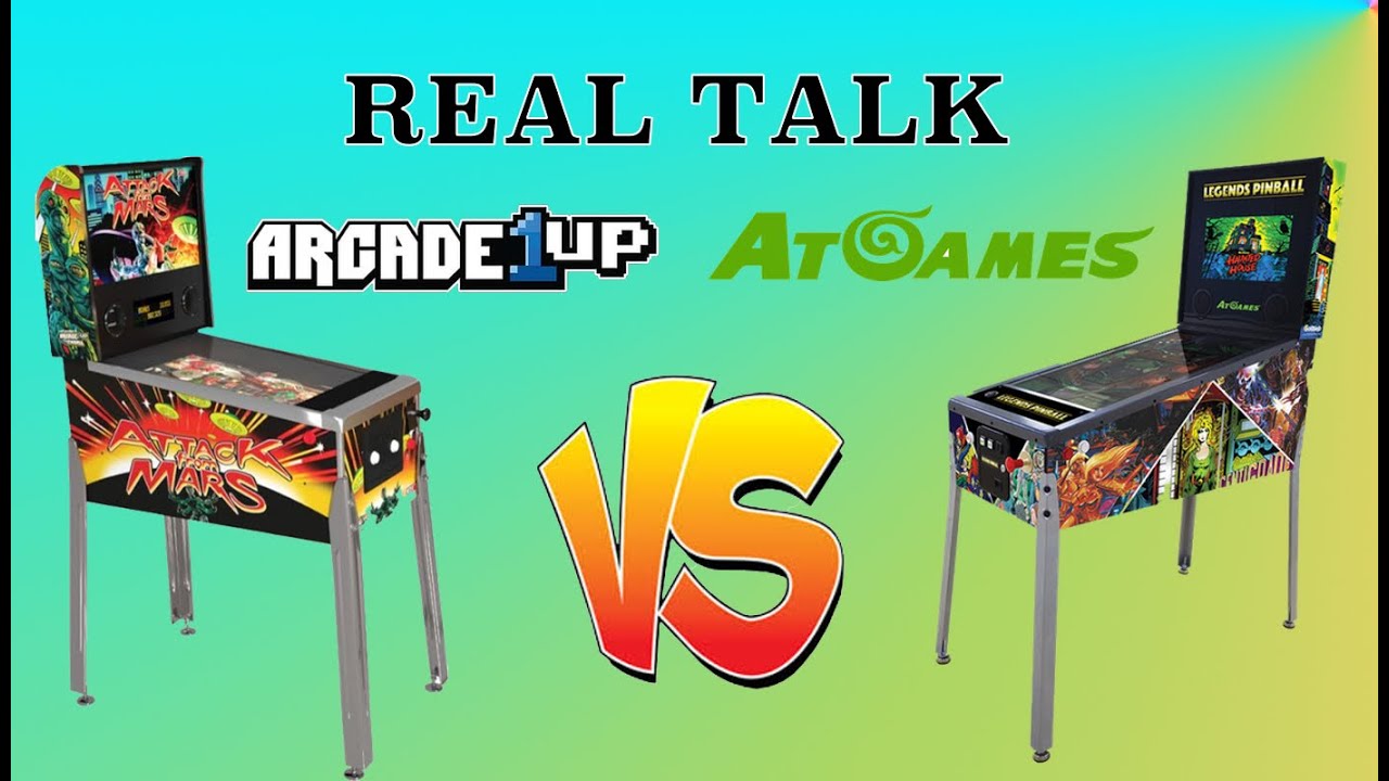 Arcade1Up Pinball vs AtGames Pinball | Real Talk