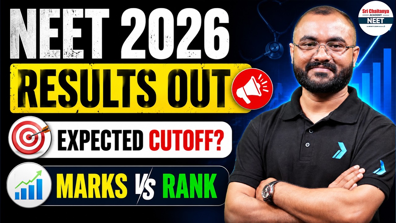 🚨 NEET 2026 Results OUT | Expected Cutoff & Marks vs Rank Analysis | Government College Chances