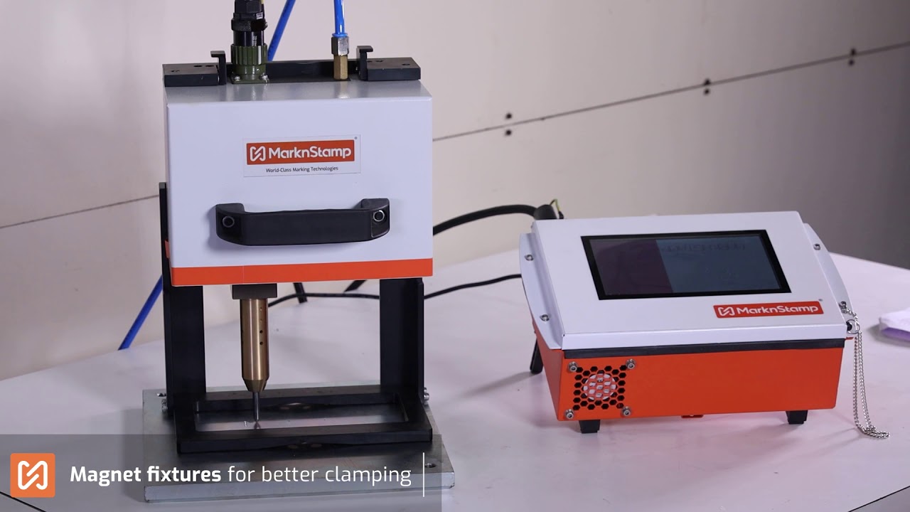 Controller & portable promotional video | MarknStamp| Manufacturer of dot peen marking machines