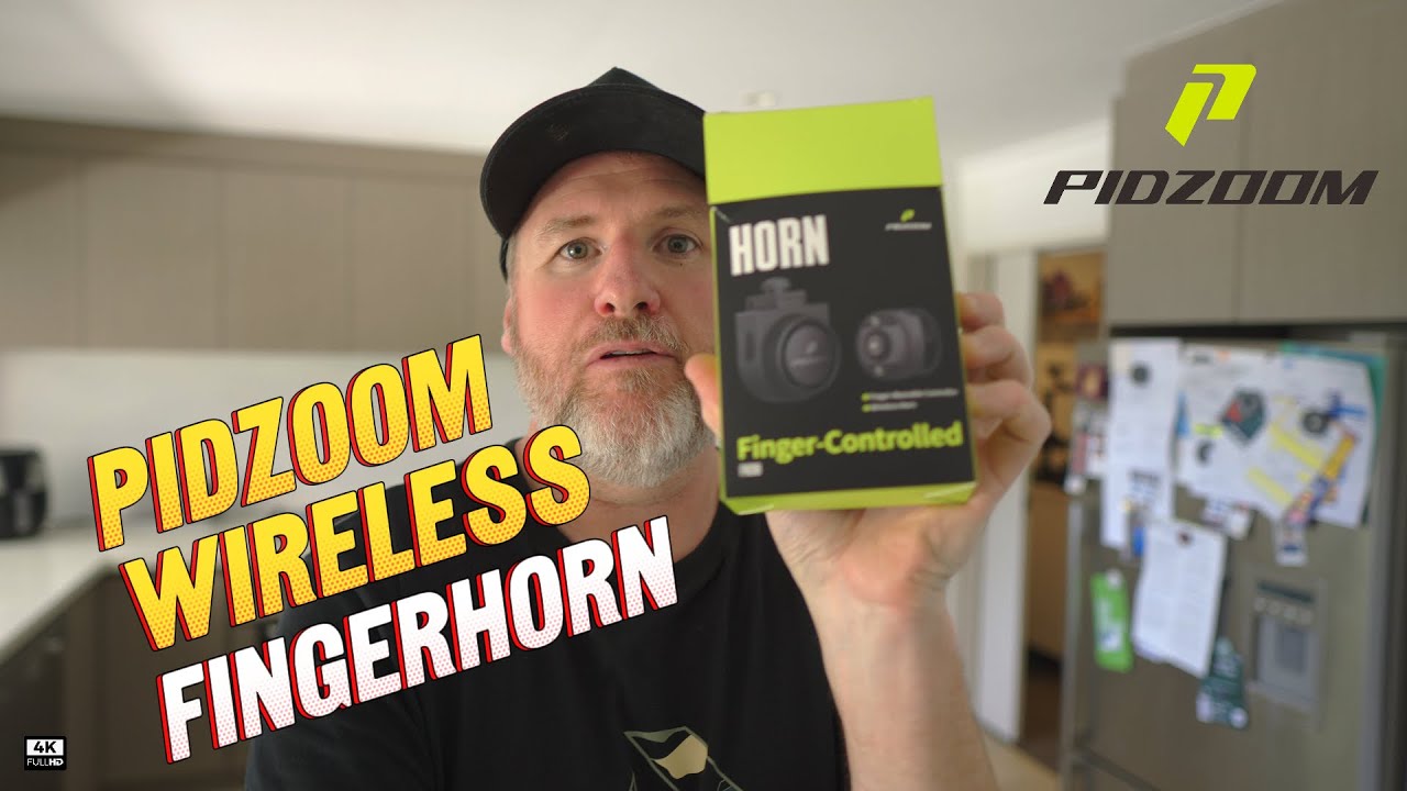 PIDZOOM FH-30 Wireless bluetooth finger horn for euc or escooter REVIEW