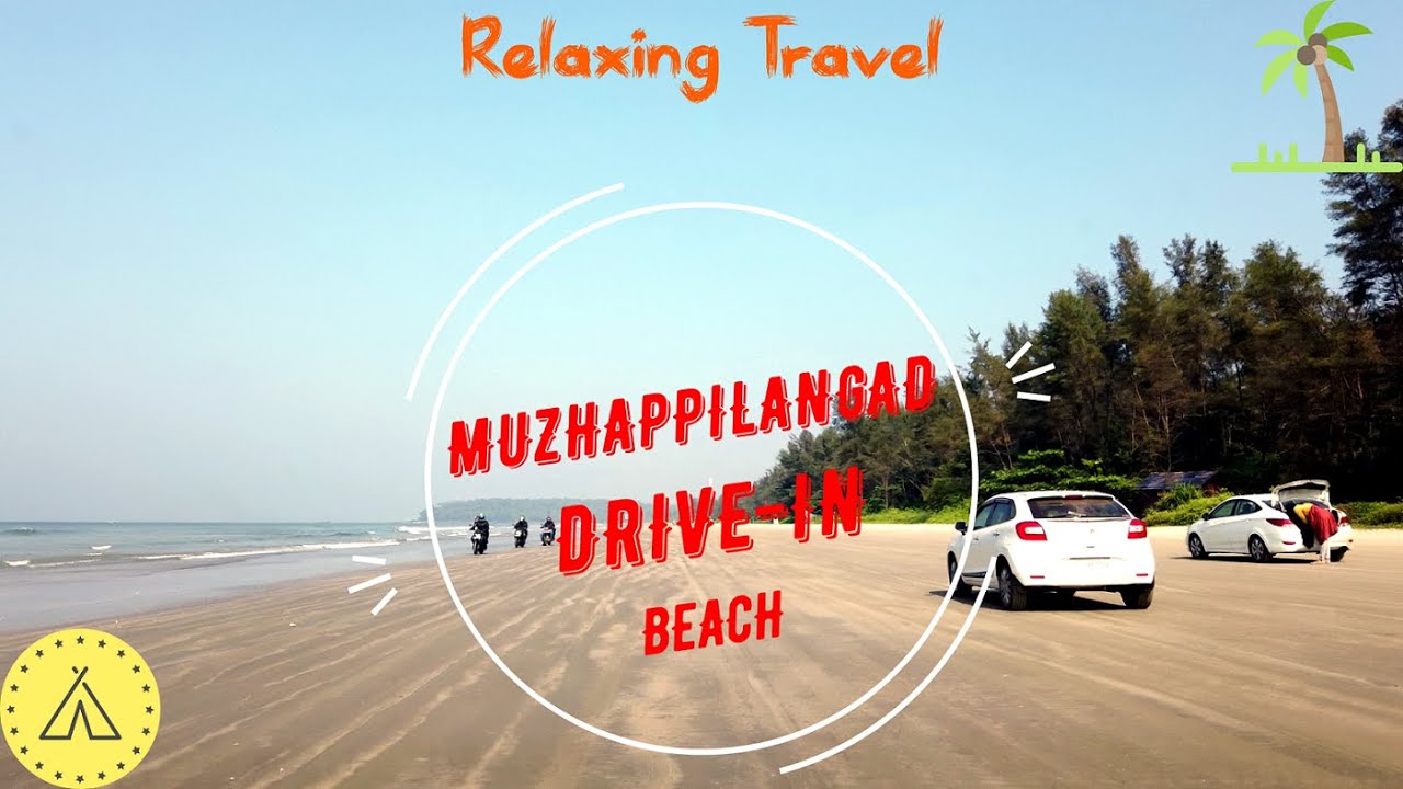 Muzhappilangad Drive in Beach || Meditation Music || Sleep Music || 4K