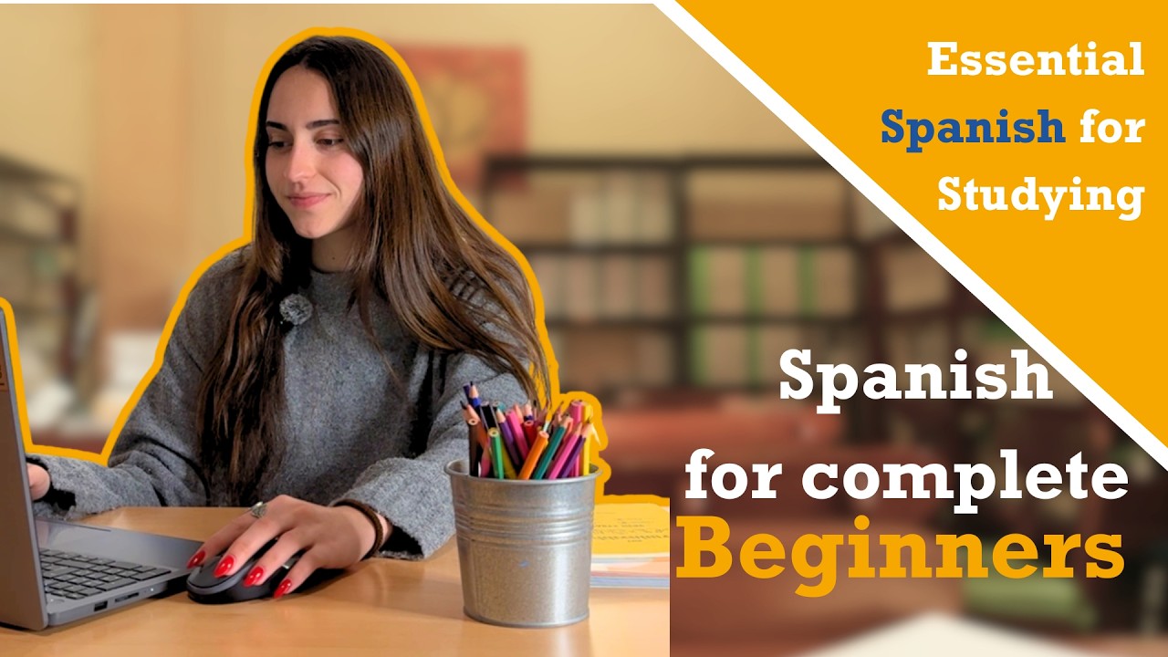 Easy Spanish Vocabulary | Studying and Office Words