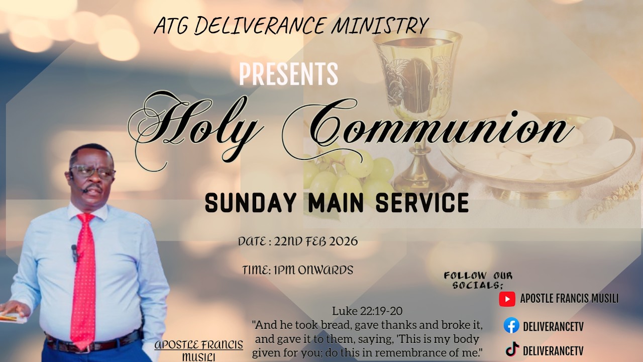 Sunday Main Service  / Apostle Francis Musili.