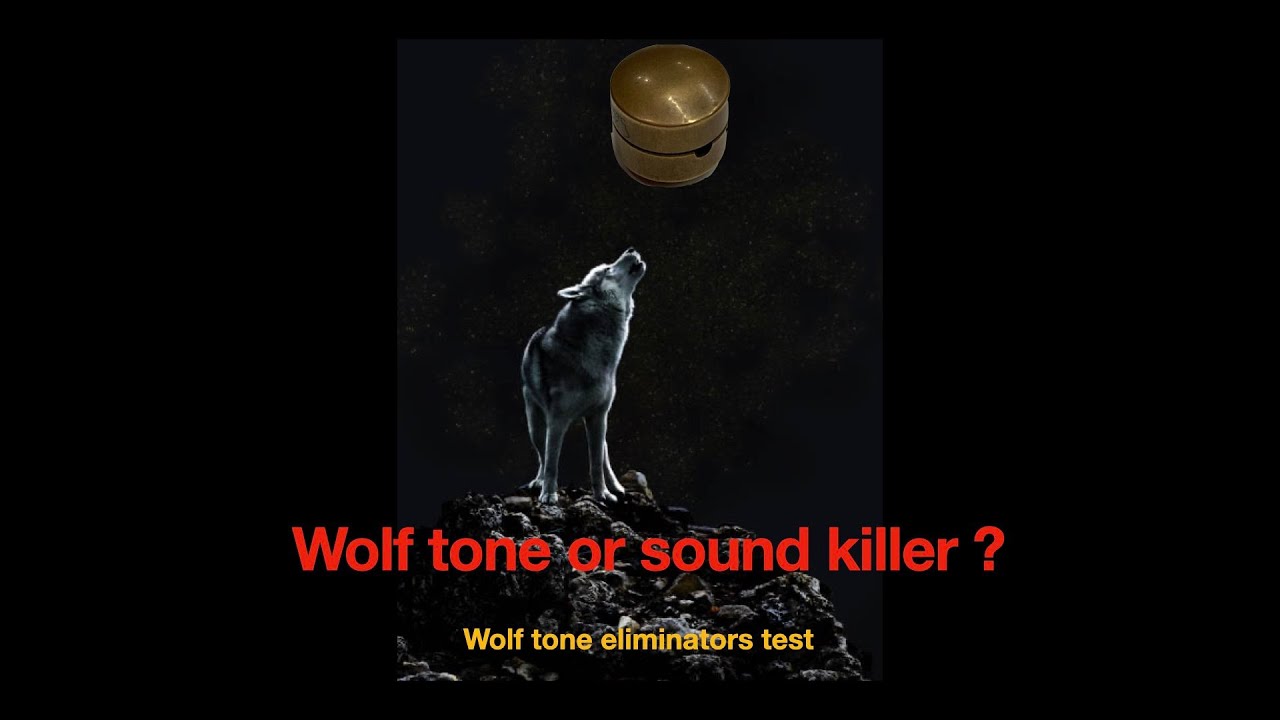 Cello wolf tone eliminators comparison /チェロの ヴォルフ トーン エリミネーター比較