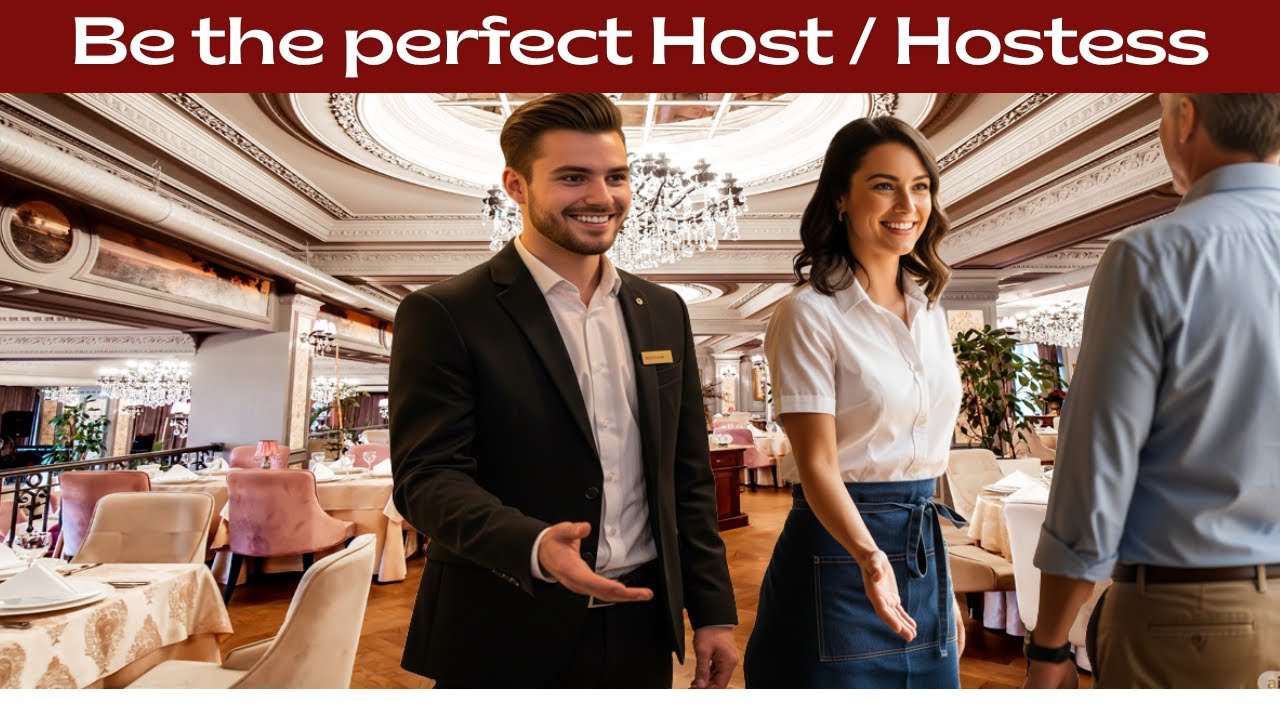 Be the Perfect Restaurant Host/Hostess | First Impressions Matter!