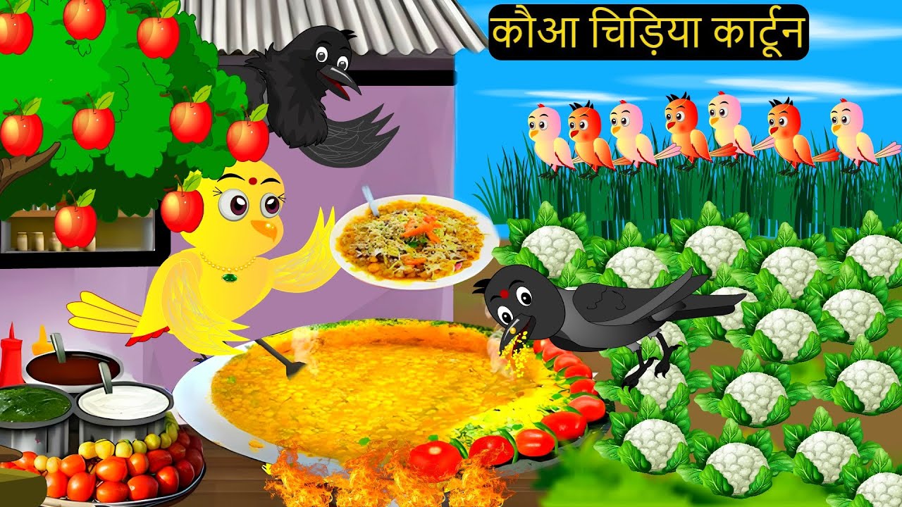 जादुई मछली की कहानी | Chidiya Episode  09/27/2025 | Rano Chidiya Aur Kauwa Wala Cartoon | Chichu TV