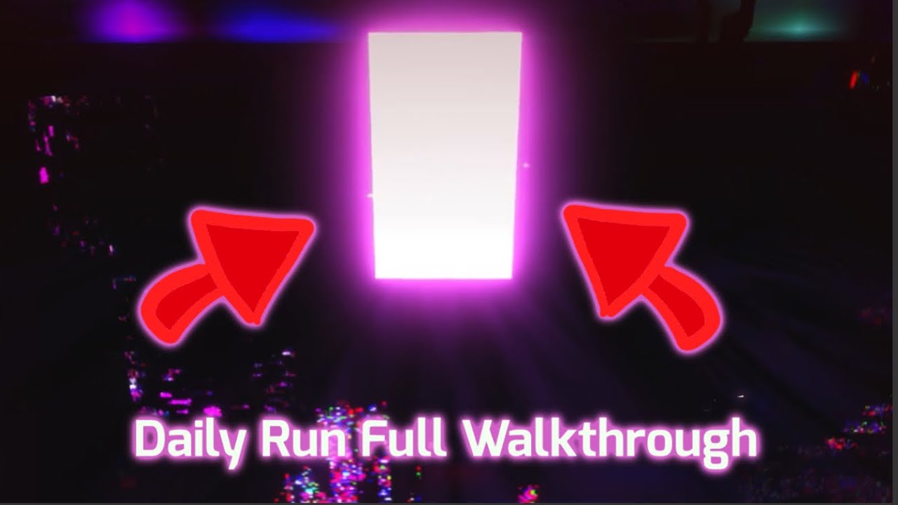 DOORS DAILY RUN GAME MODE (FULL WALKTHROUGH)