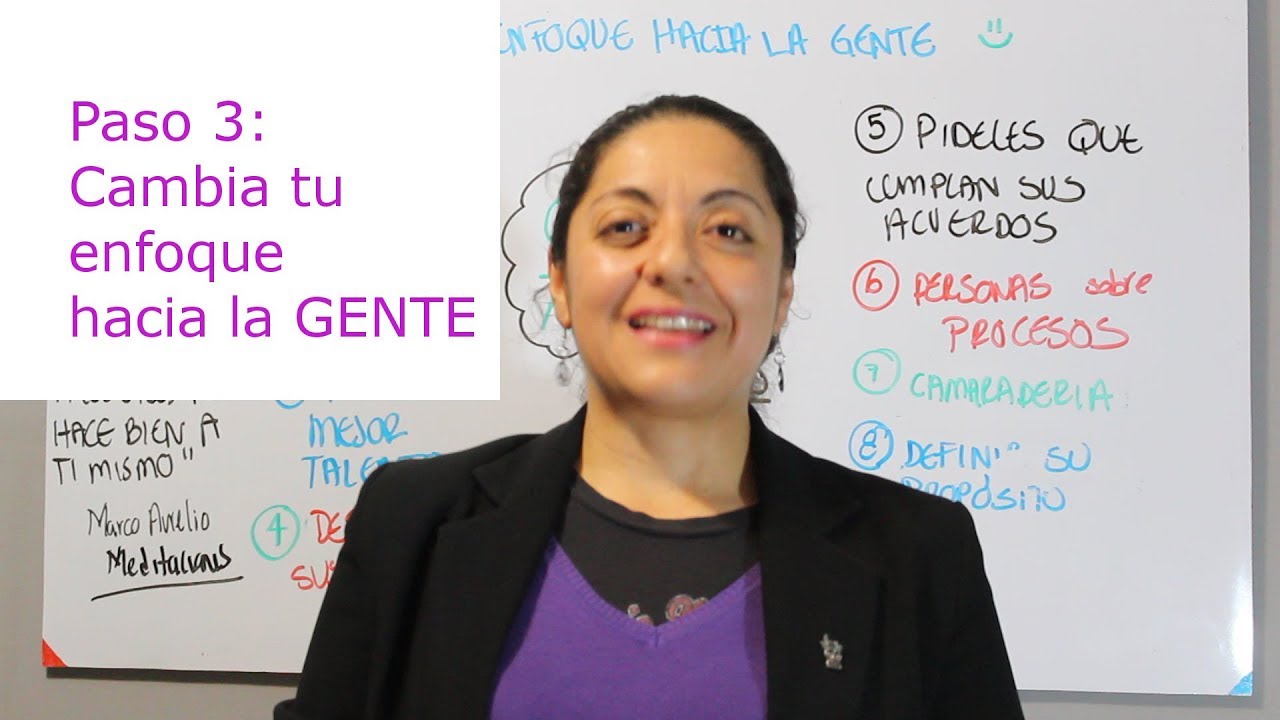 Paso 3: Cambia tu Enfoque hacia la gente (Me hicieron líder de proyecto ¿Qué hago?)
