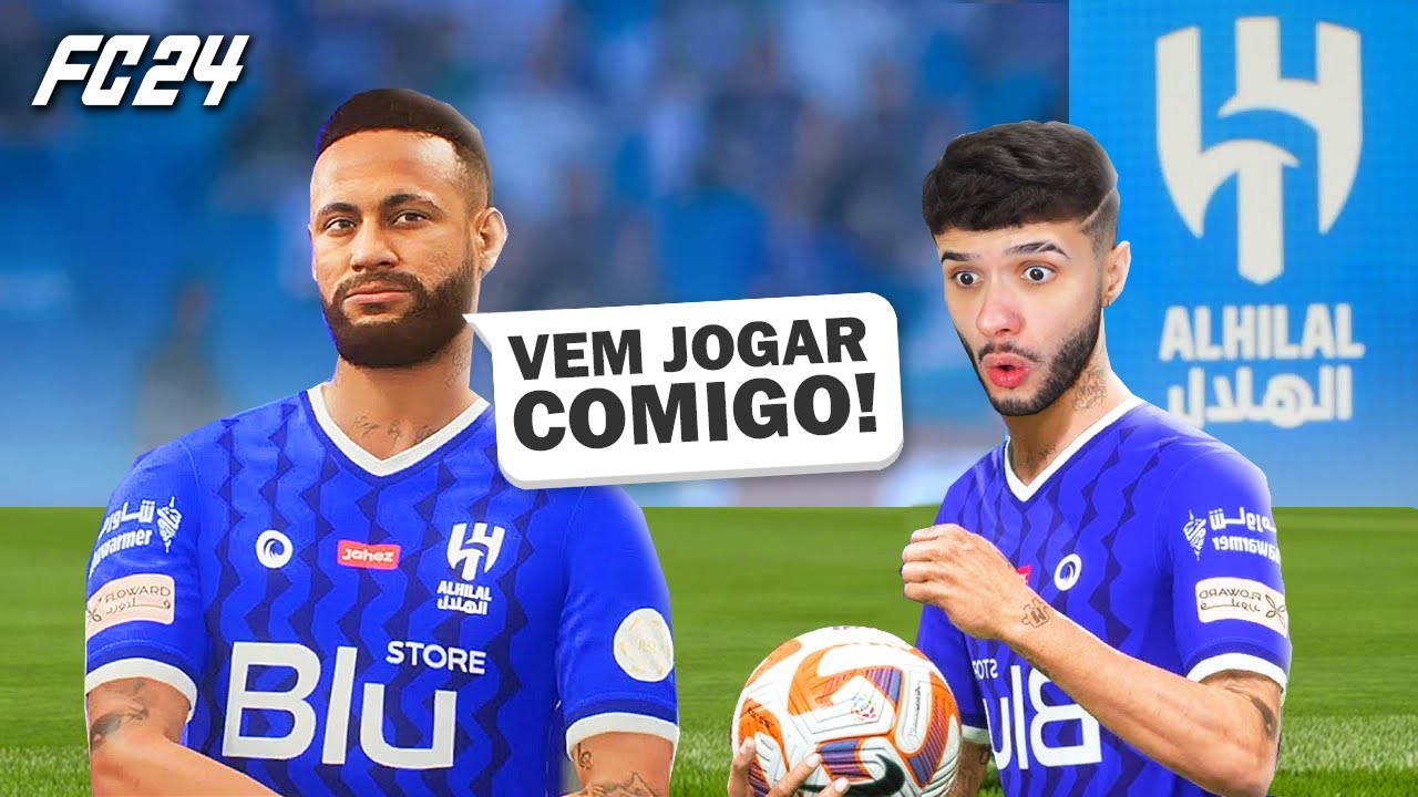 Neymar me Chamou pra Jogar no Al Hilal no Modo Carreira Jogador do FC 24! #7