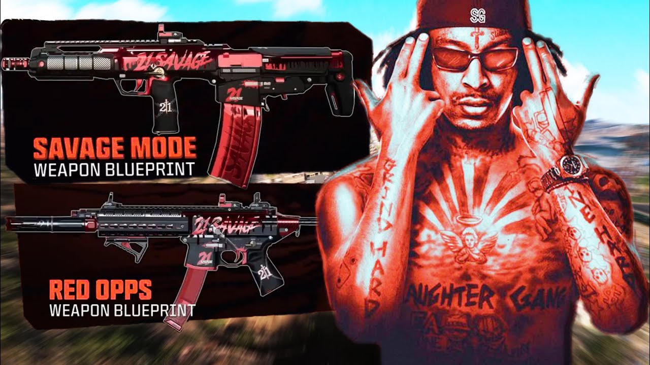21 Savage in Call of Duty (Bundle & Gameplay)
