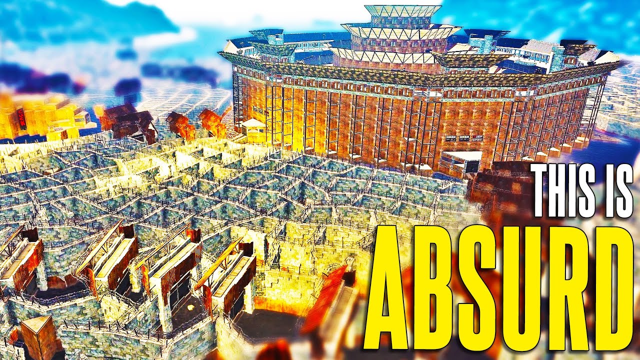This is the LARGEST CLAN BASE I've Ever Seen...