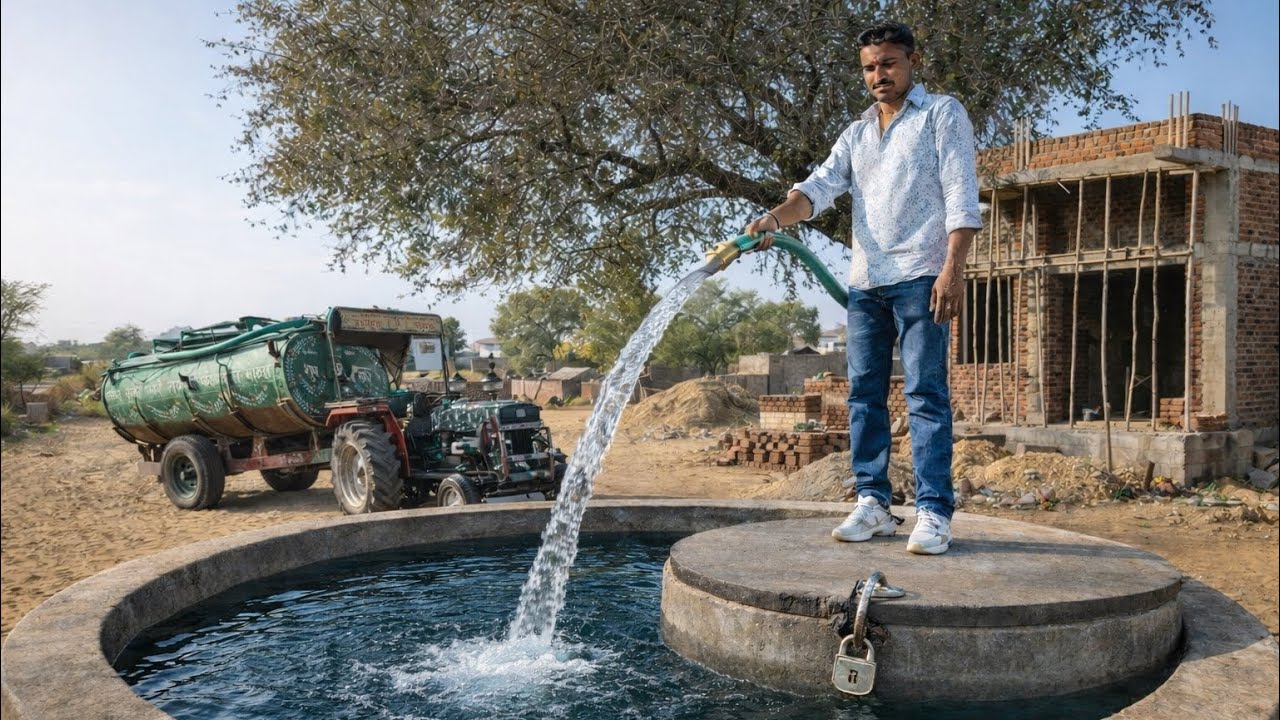Aaj tanke me pani bhar diya 🤗 Tectar Tanki 