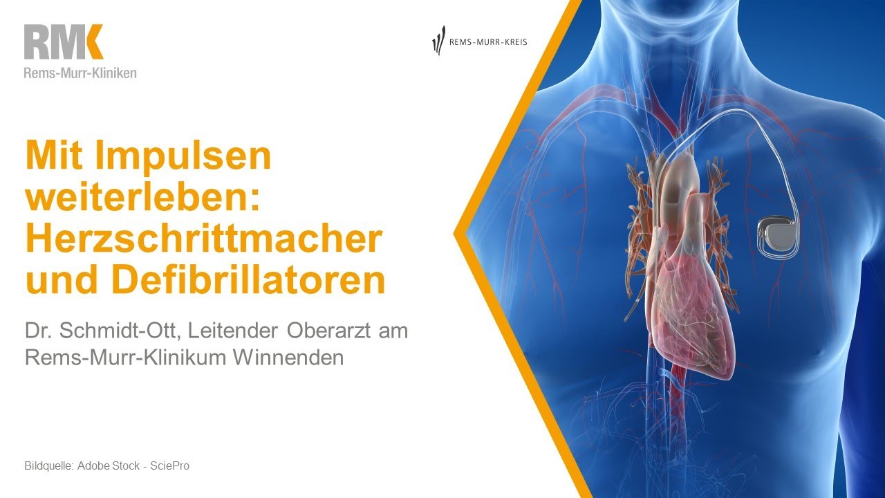 Wie Herzschrittmacher und Defibrillatoren eingesetzt werden | Rems-Murr-Kliniken