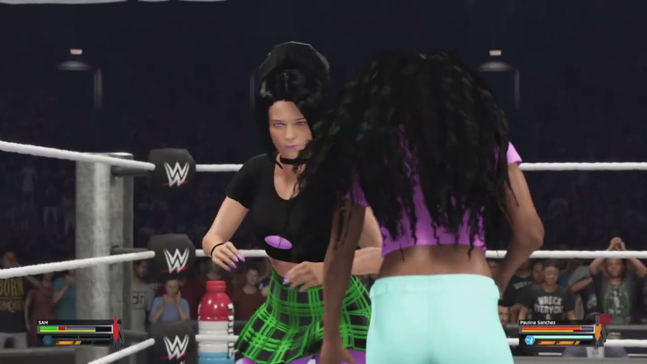 Sam Manson Vs Paulina Sanchez WWE 2K25