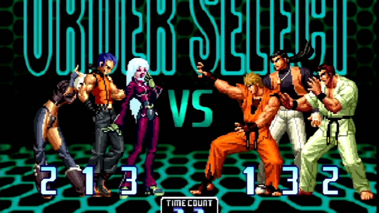 The King of Fighters 2002 (PlayStation 2) Arcade as NESTS Team