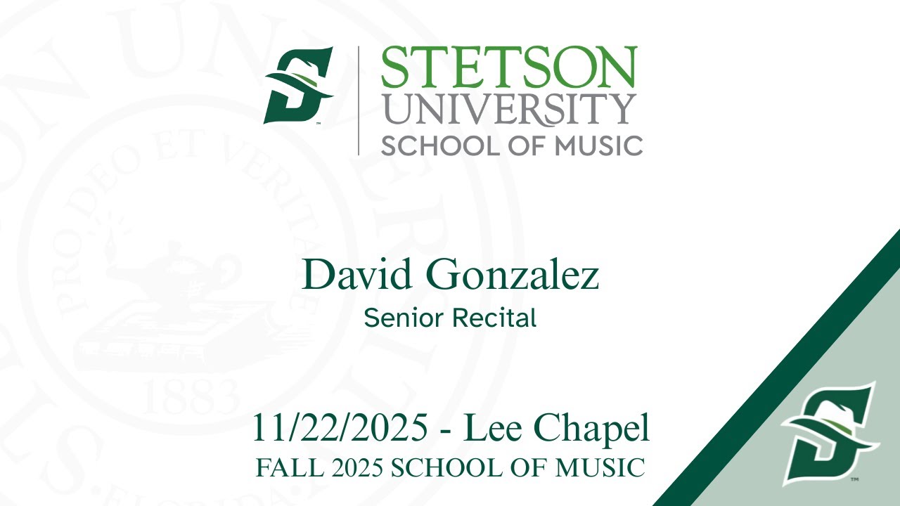 Senior Recital - Lee Chapel - 11/22/2025