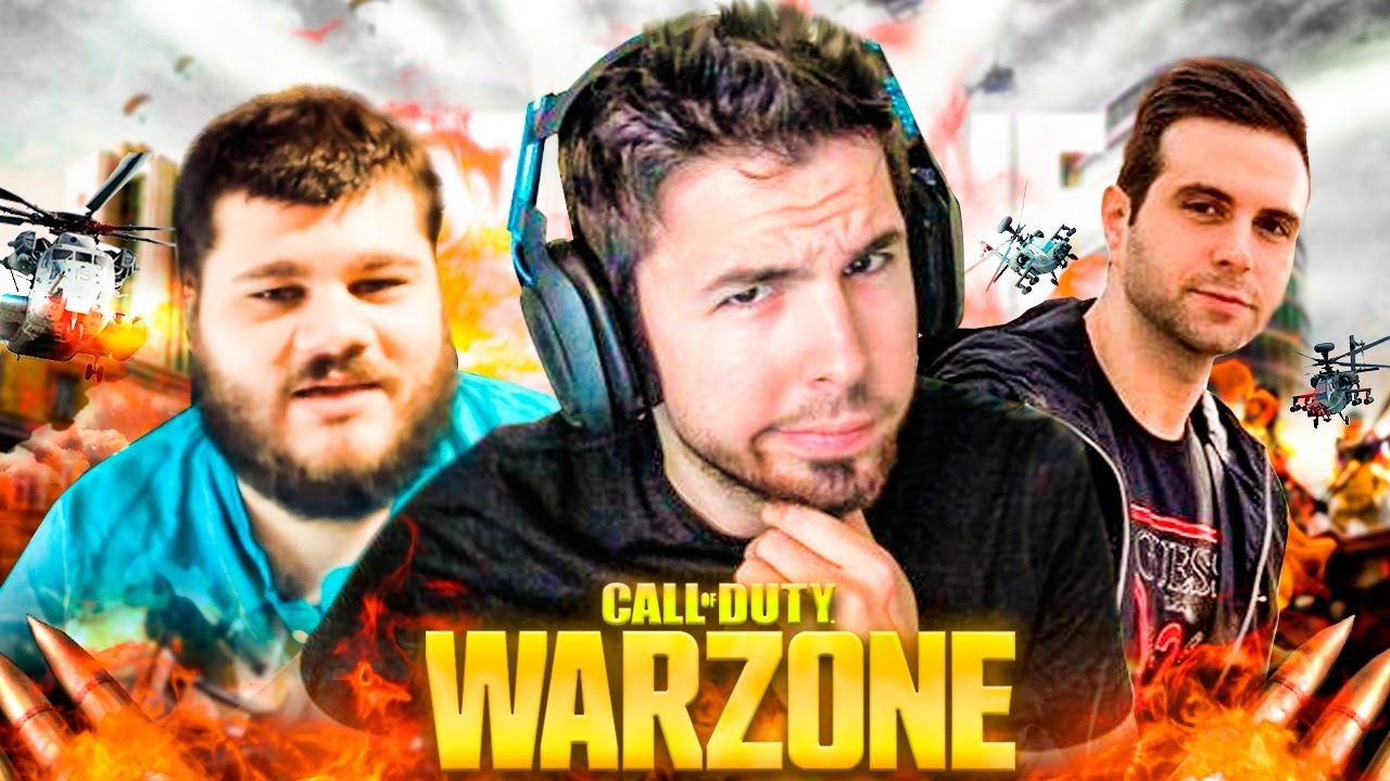 WARZONE por PRIMERA VEZ con Vegetta y Angel