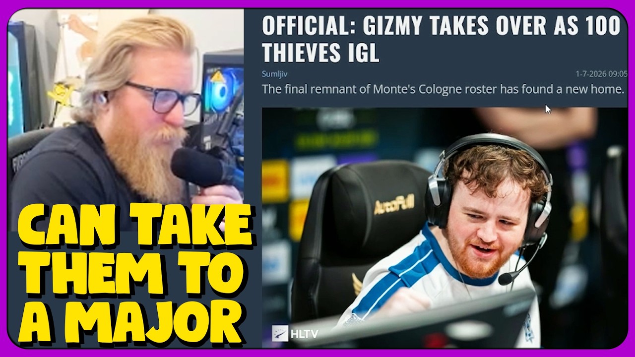 fl0m Reacts to Gizmy Joins 100T as IGL