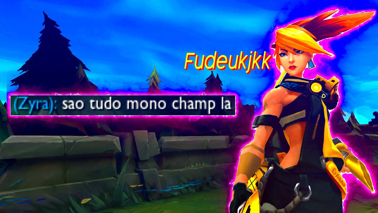 S&Atilde;O TODOS MONO CHAMPIONS L&Aacute; l MONO AKALI