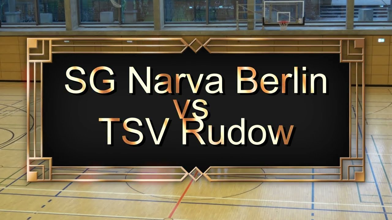 wA Pokal SG Narva Berlin vs TSV Rudow 26.03.2025  18:30 Uhr