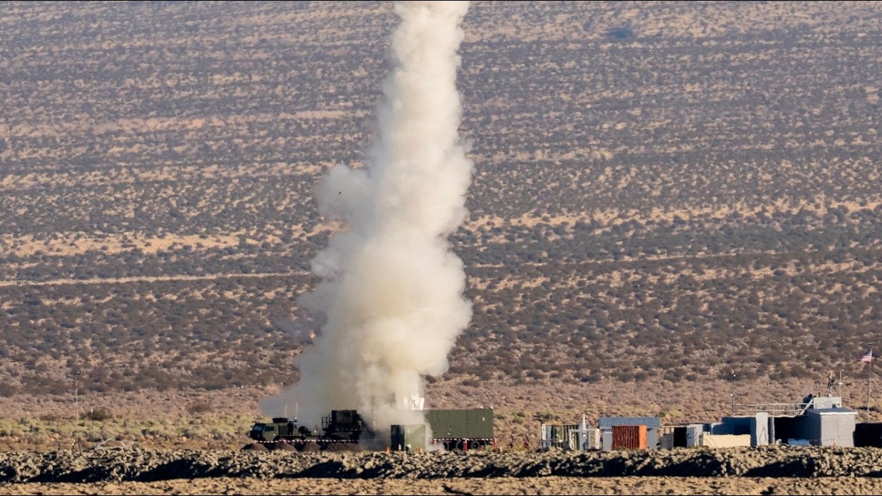 Батарея Typhon армии США в Европе впервые осуществила пуск ракеты Tomahawk в ходе исторических ст...