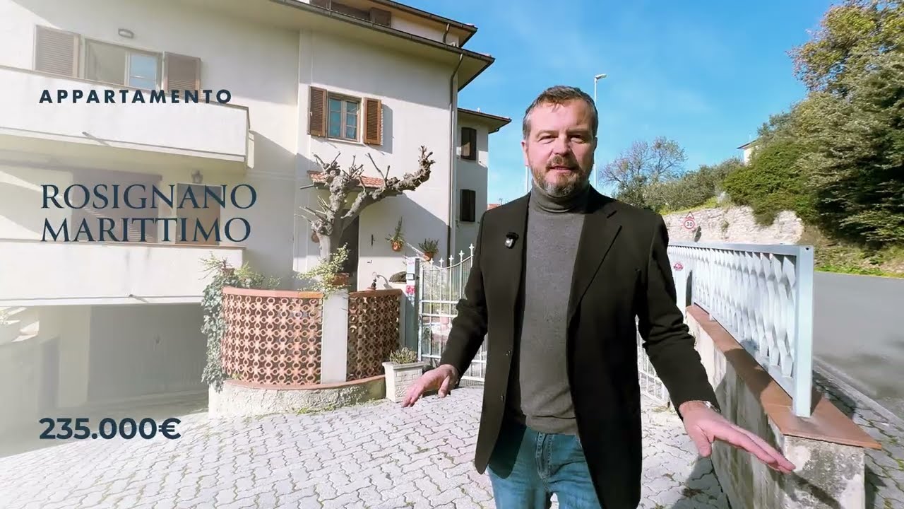 👉  Appartamento su due piani con giardino a Rosignano Marittimo !!