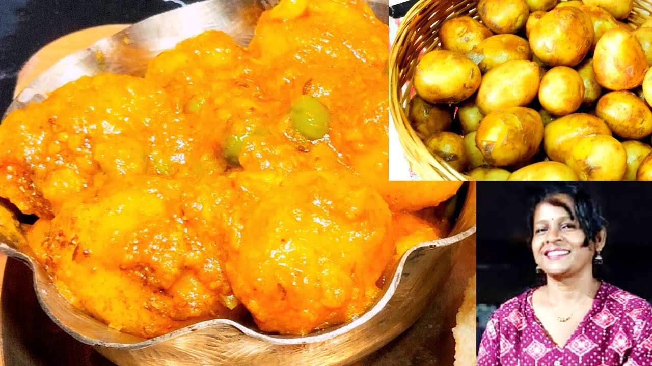 একদম মসলা ছাড়া নতুন ছোট আলু দিয়ে নিরামিষ আলুর দম #niramishalordum#food #viral #পেট-পুজো Official 