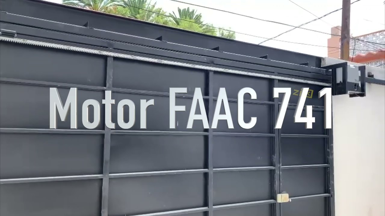 Motor Para Puerta Corrediza FAAC 741