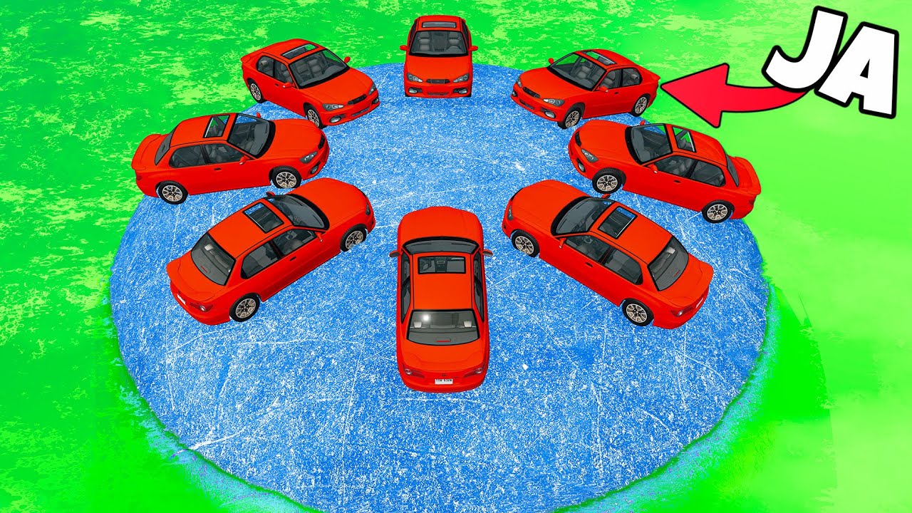 ❄️ KTO ZOSTANIE W KOLE WYGRYWA #2 SUMO | BeamNG Drive |