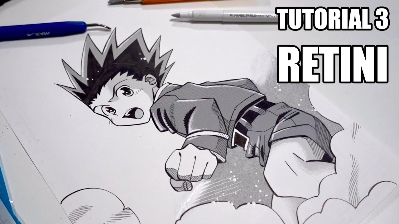 COME USARE I RETINI • Corso di Disegno Manga e Fumetto [Tutorial 3]