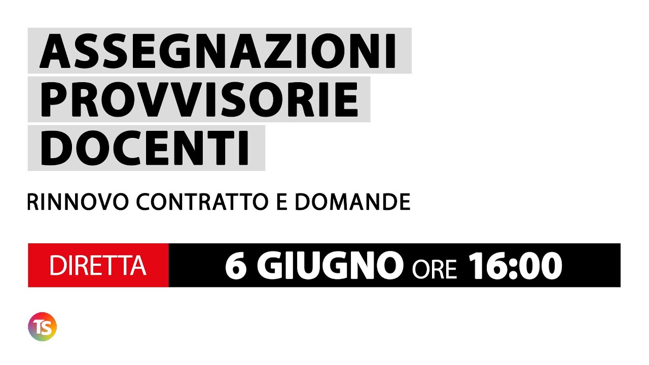 Assegnazioni provvisorie docenti, rinnovo contratto e domande