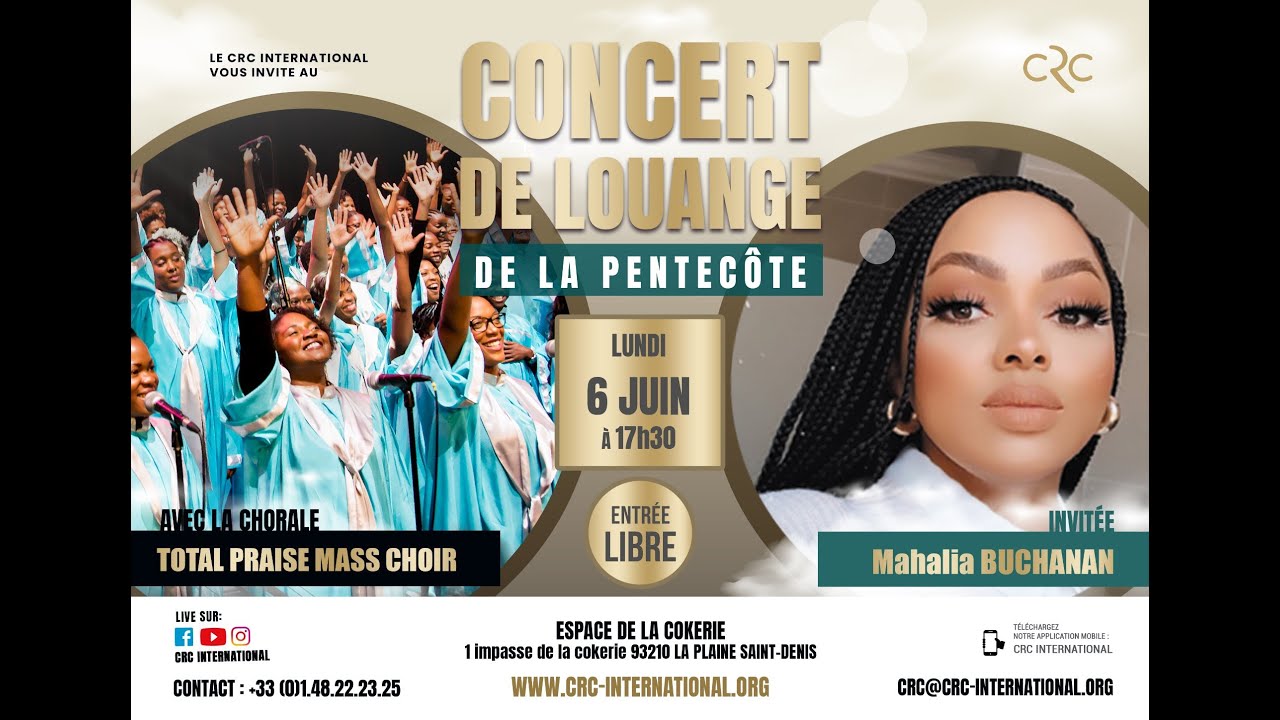 Concert de louange de la Pentecôte