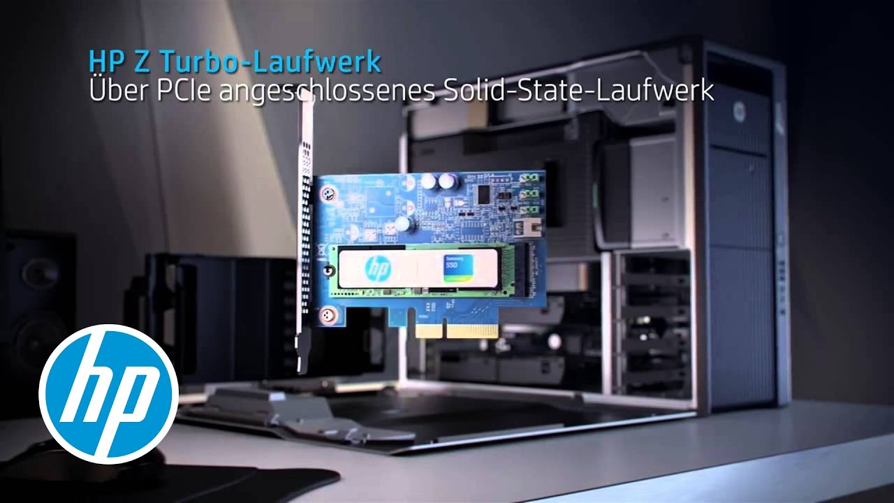HP Z Turbo Drive G2: Optimierter Datenspeicher f&uuml;r Workstation-Workflows