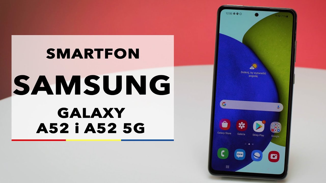 Smartfon Samsung Galaxy A52 i A52 5G - dane techniczne - RTV EURO AGD