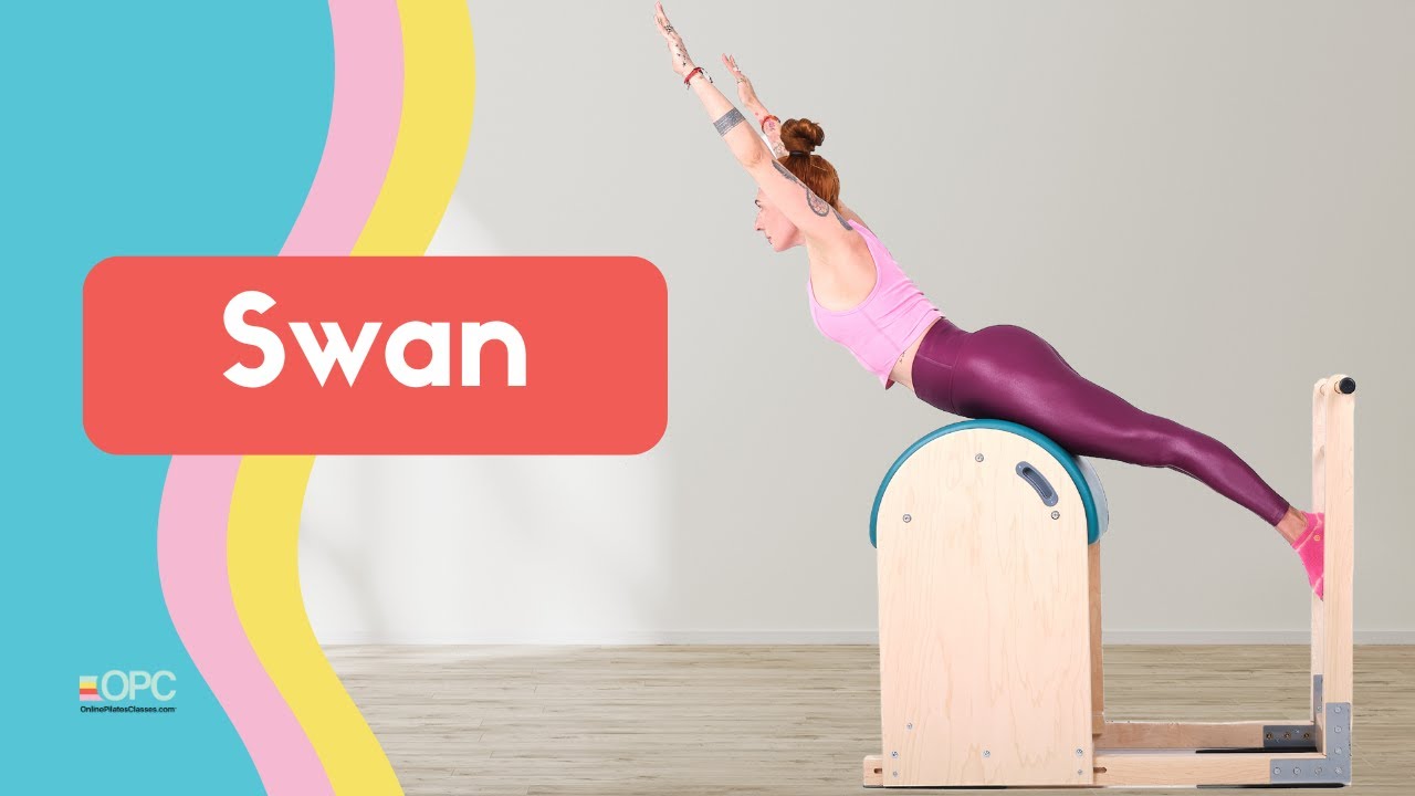 Swan on the Ladder Barrel | Online Pilates Classes