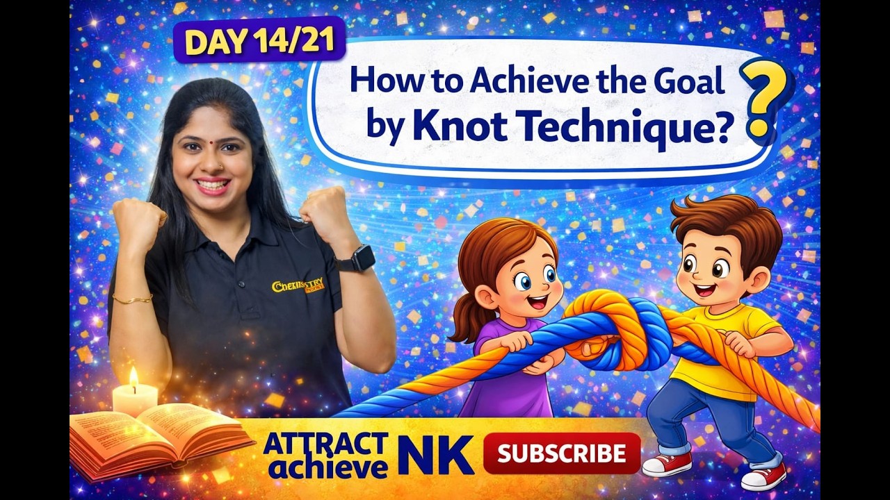 Tie Your Desire to Reality 🧵✨ | Day 14 – Knot Manifestation Technique