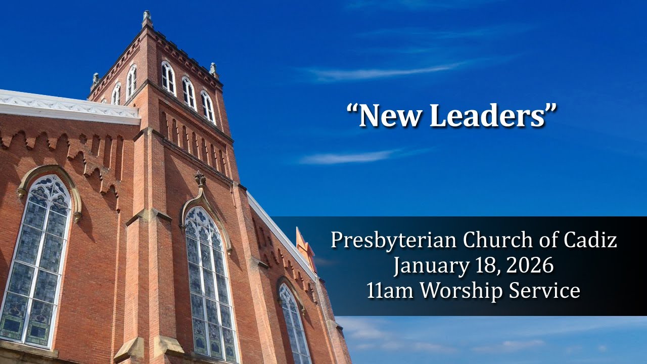 January 18, 2026 - Scripture and Message