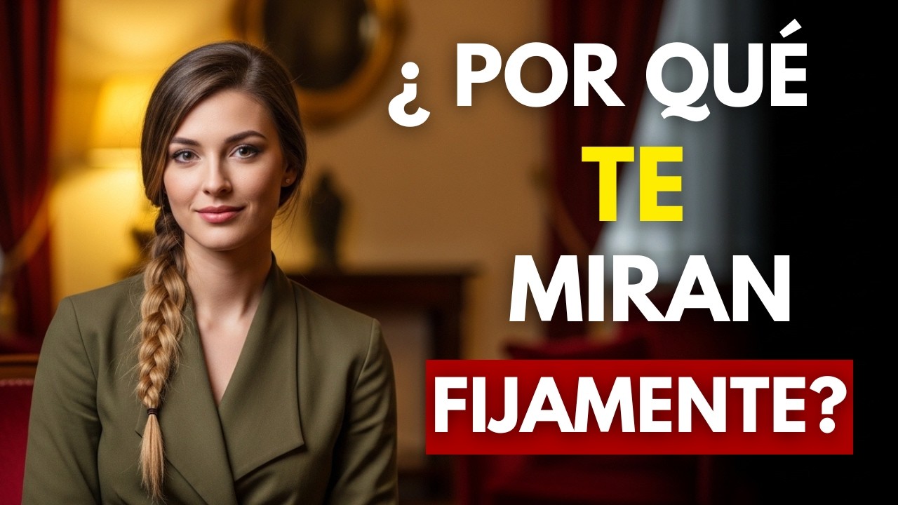 Lo Que Realmente Piensa una Mujer Cuando te Mira Fijo (Sin Sonreír)