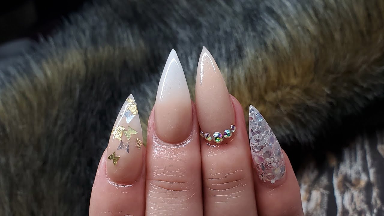 Como hacer Uñas estileto