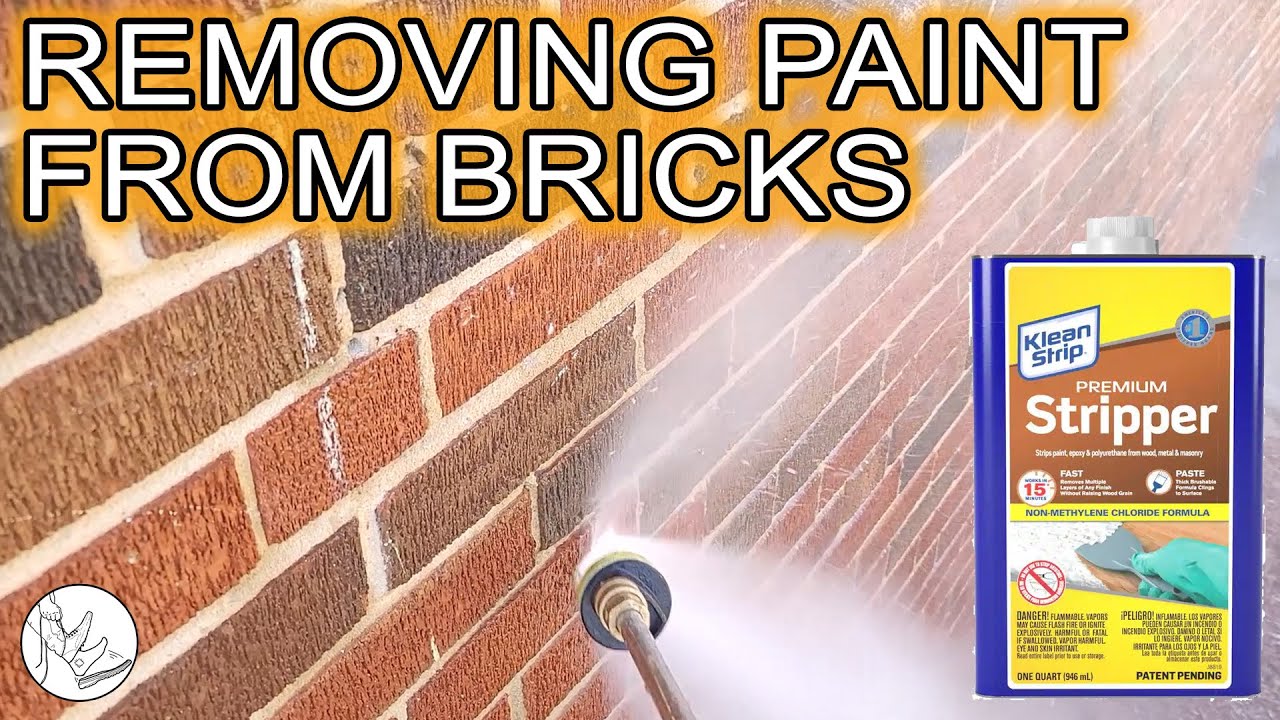 How to Remove Paint from Bricks (Pressure Washer/Powerwash)