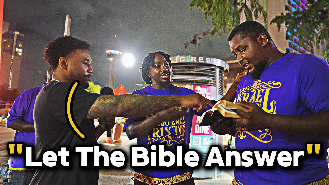 Debating The Gospel With Hebrew Israelites..