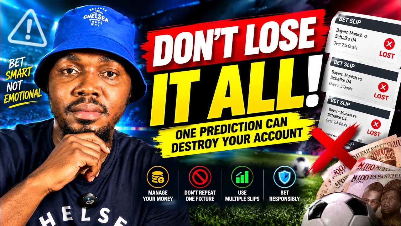 HOW TO AVOID LOSING EVERYTHING WHEN ONE PREDICTION FAILS #FootballBetting #BettingStrategy 
