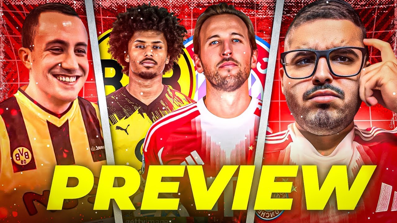 MASSIVE DER KLASSIKER PREVIEW IN THE BUNDESLIGA!!! 🇩🇪🔥🤔 W/@DortmundDispatch​