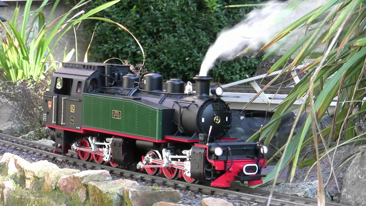 LGB SEG Mallet with USA Trains smoke stack on Zimo MX690