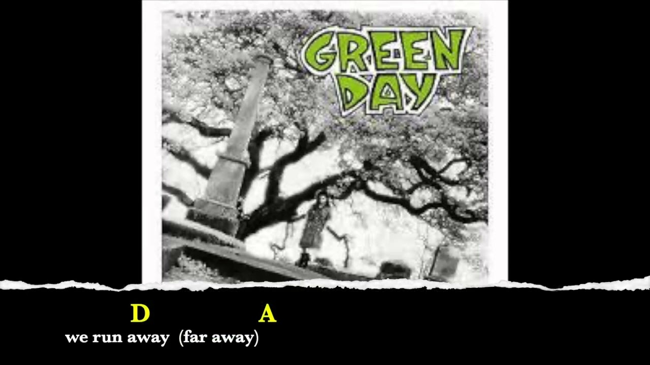 Backing track - Going to Pasalacqua - Green Day (CHORDS AND LYRICS)