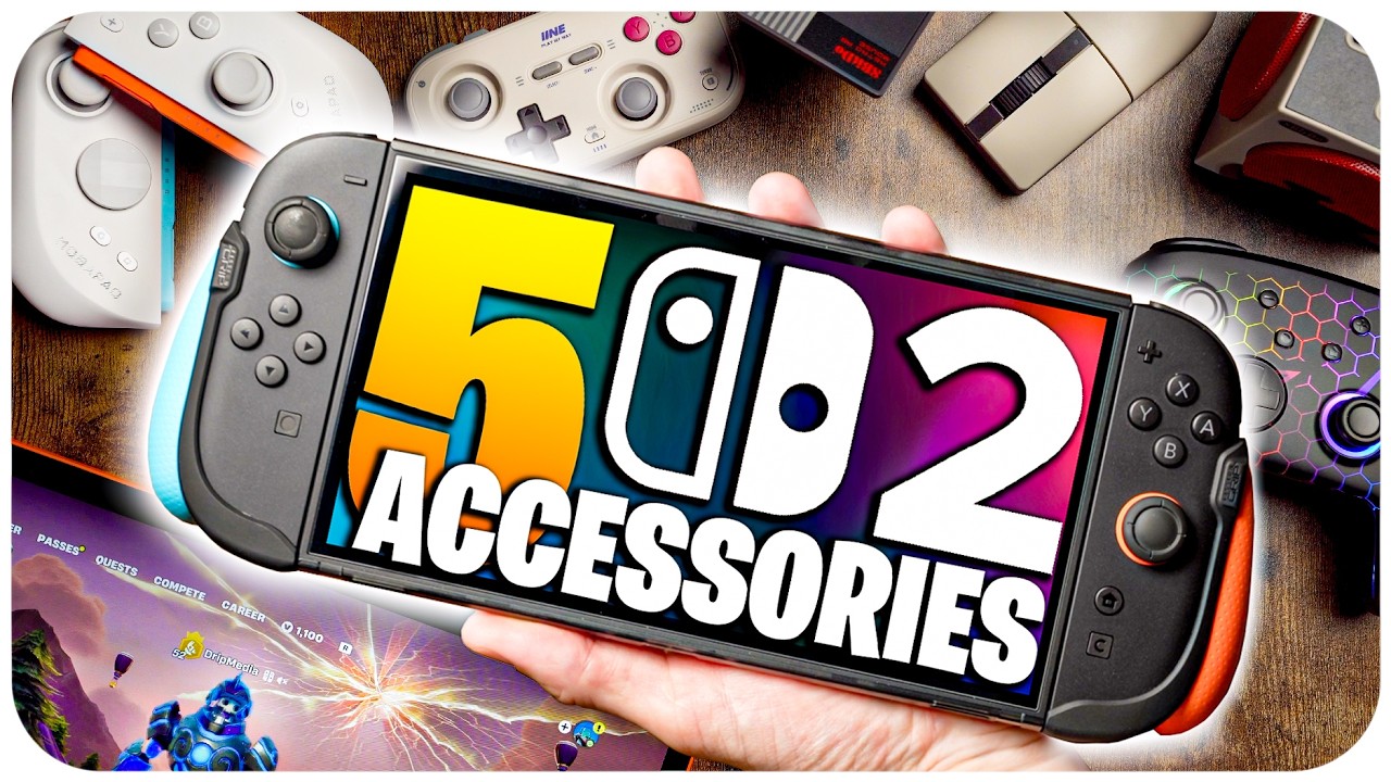 5 аксессуаров для Nintendo Switch 2, которые нужны вам ПРЯМО СЕЙЧАС!