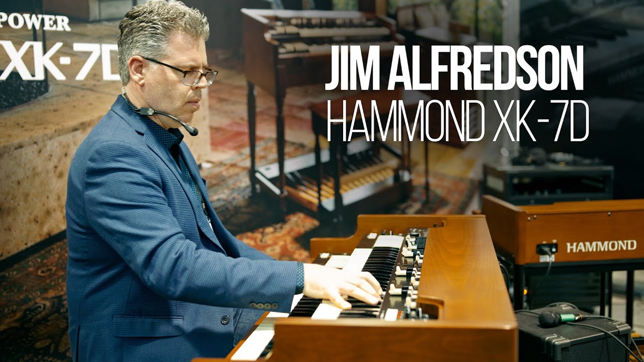Hammond XK-7D NAMM Demo by Jim Alfredson