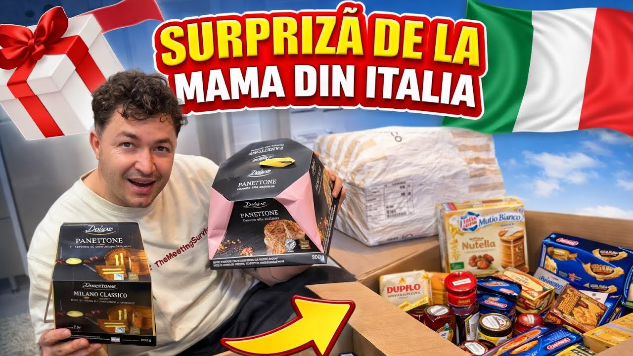 Mama din Italia ne-a lăsat fără cuvinte 😱🎁